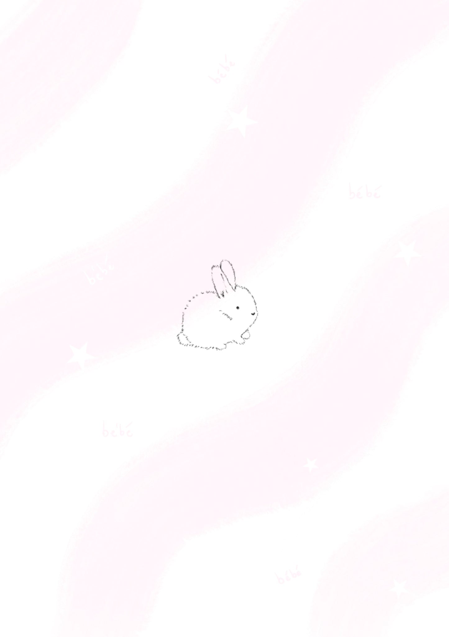 baby bunny card