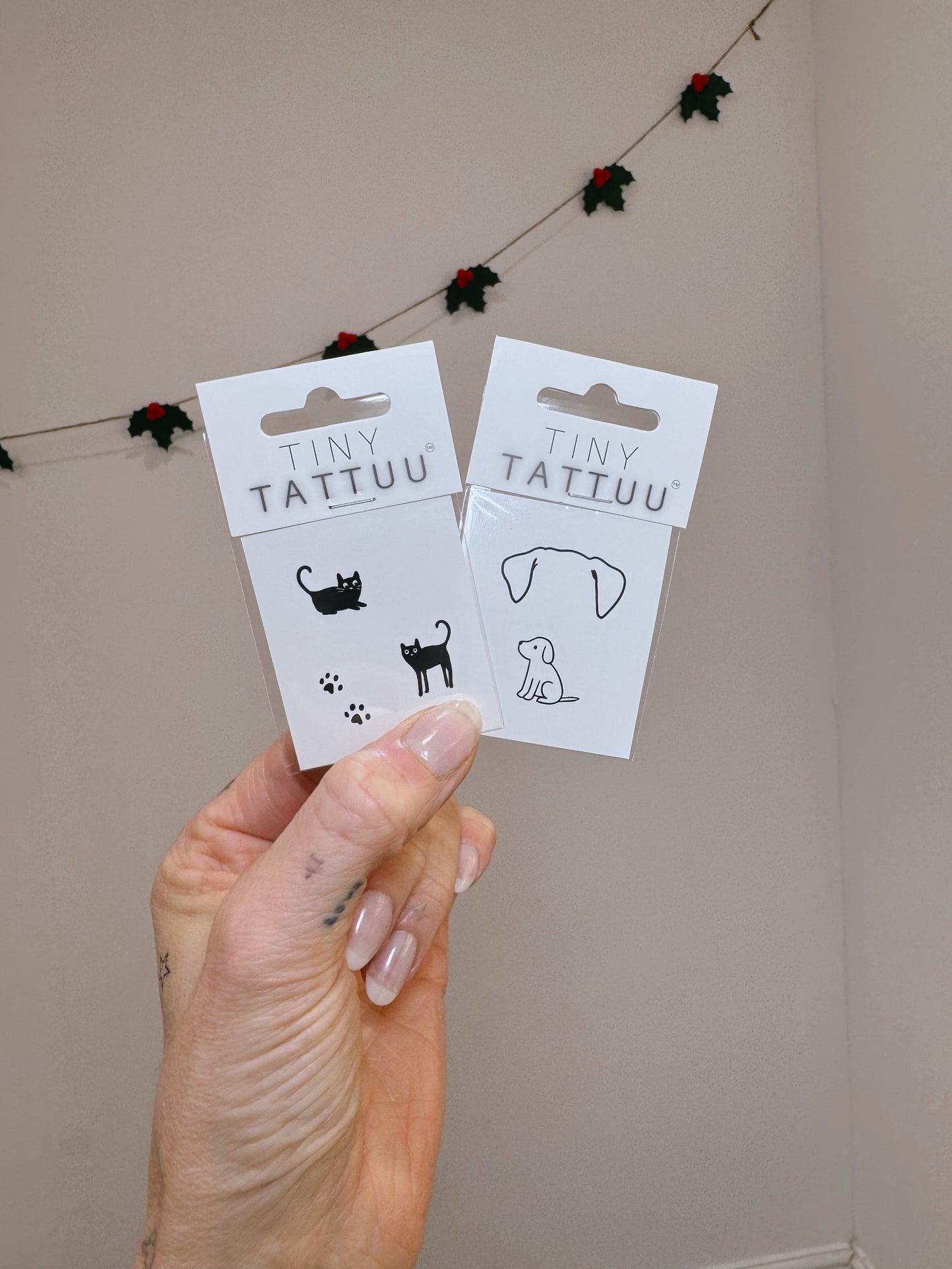 cats temporary tattuu