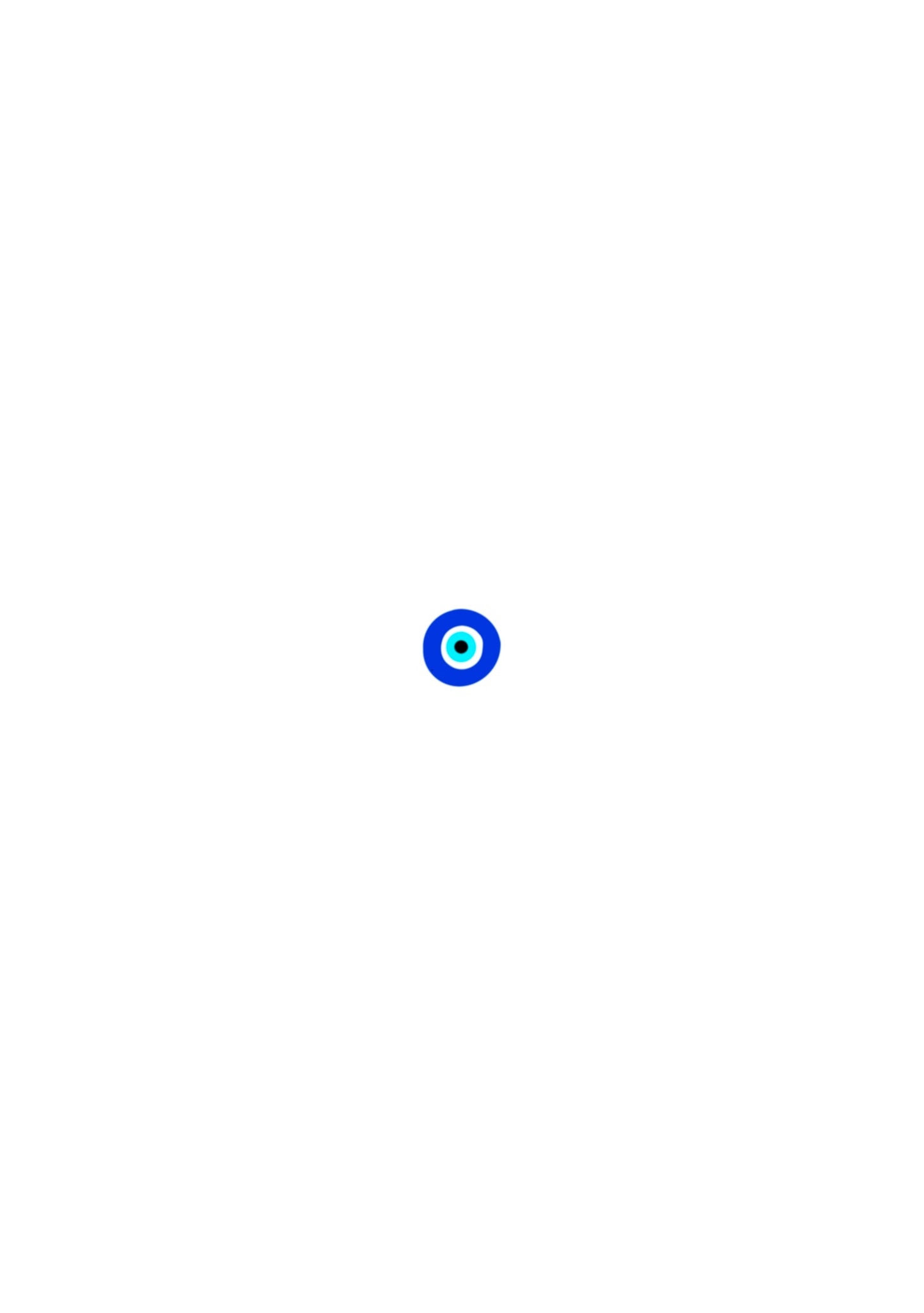 evil eye card
