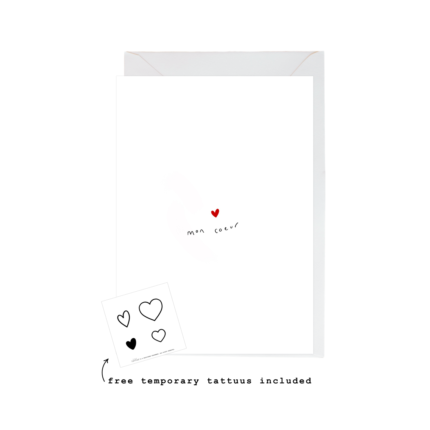 mon coeur card