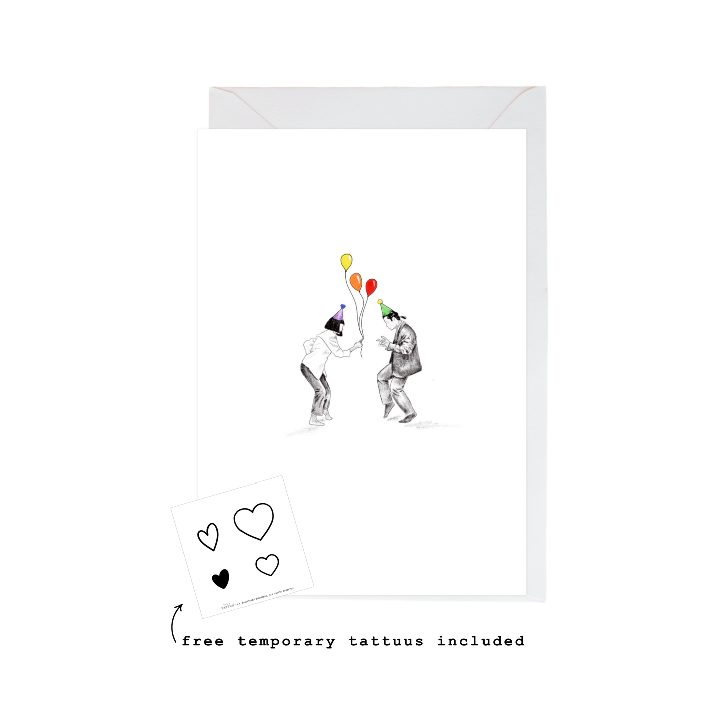 happy birthday dance card