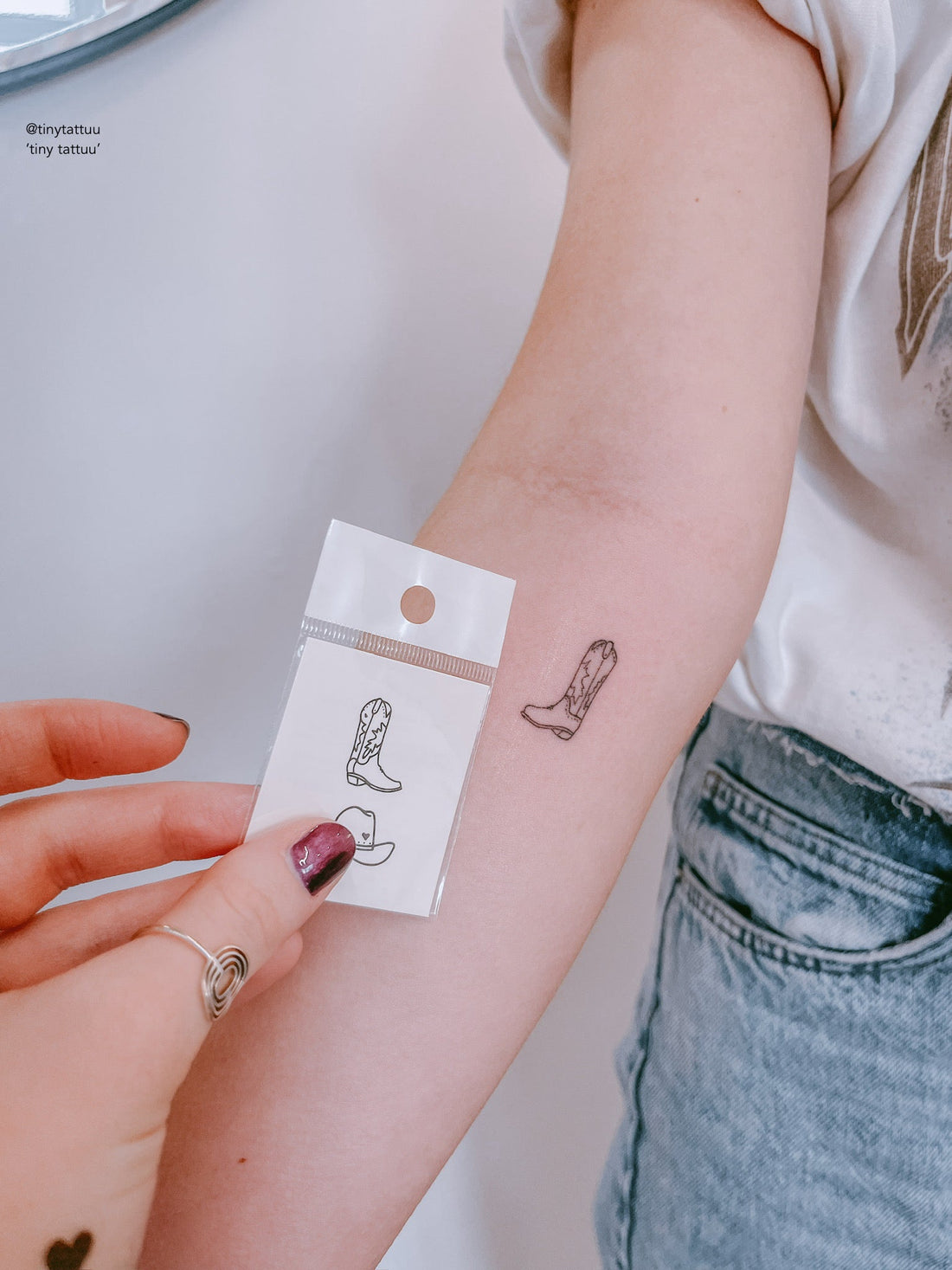 . how to apply your temporary tattuu