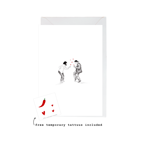 love Dancing Card
