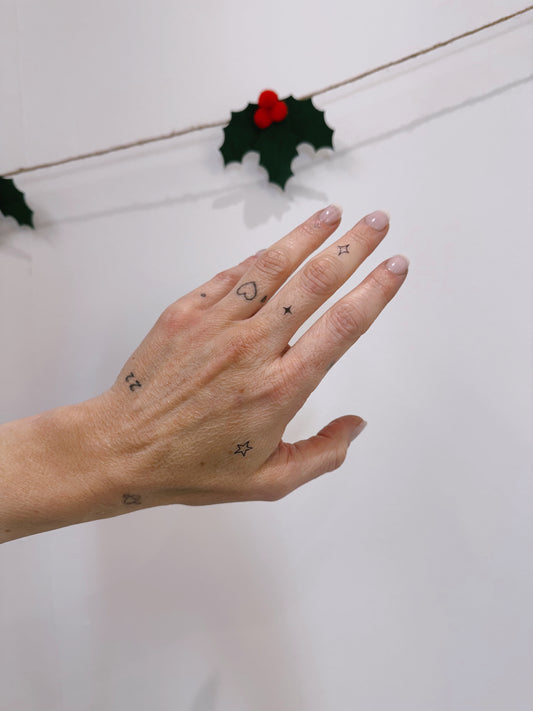 sparkles temporary tattuu