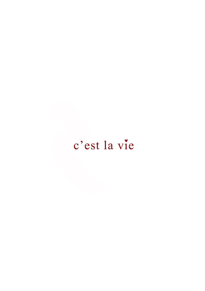 c'est la vie card
