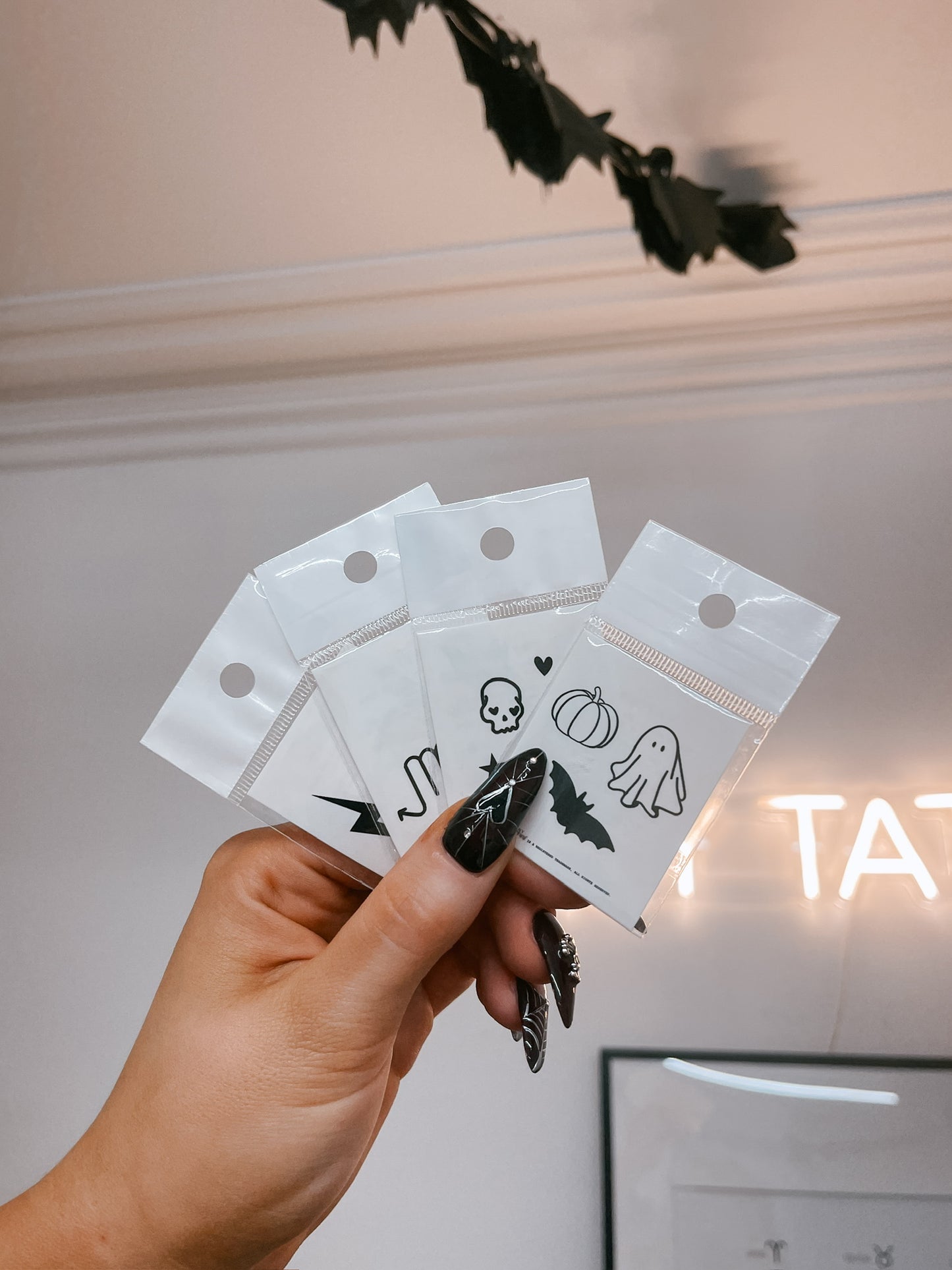 halloween temporary tattuu