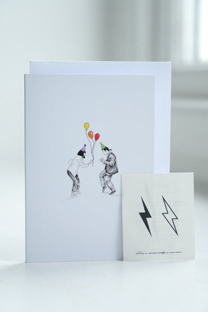happy birthday dance card