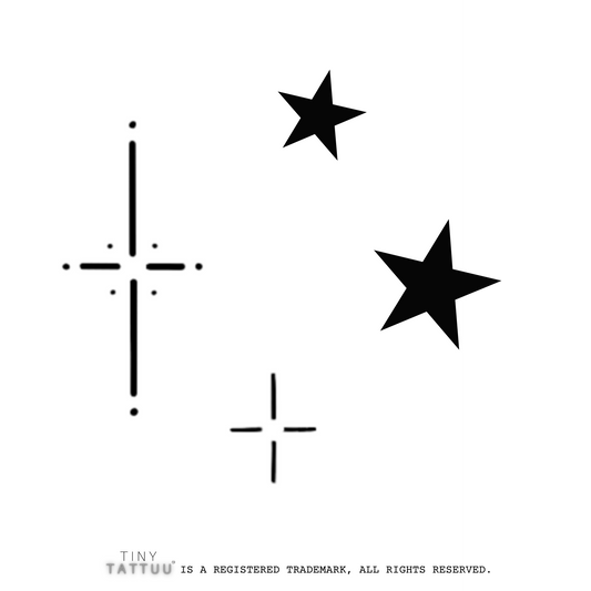 stars temporary tattuu