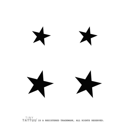 temporary star tattoo