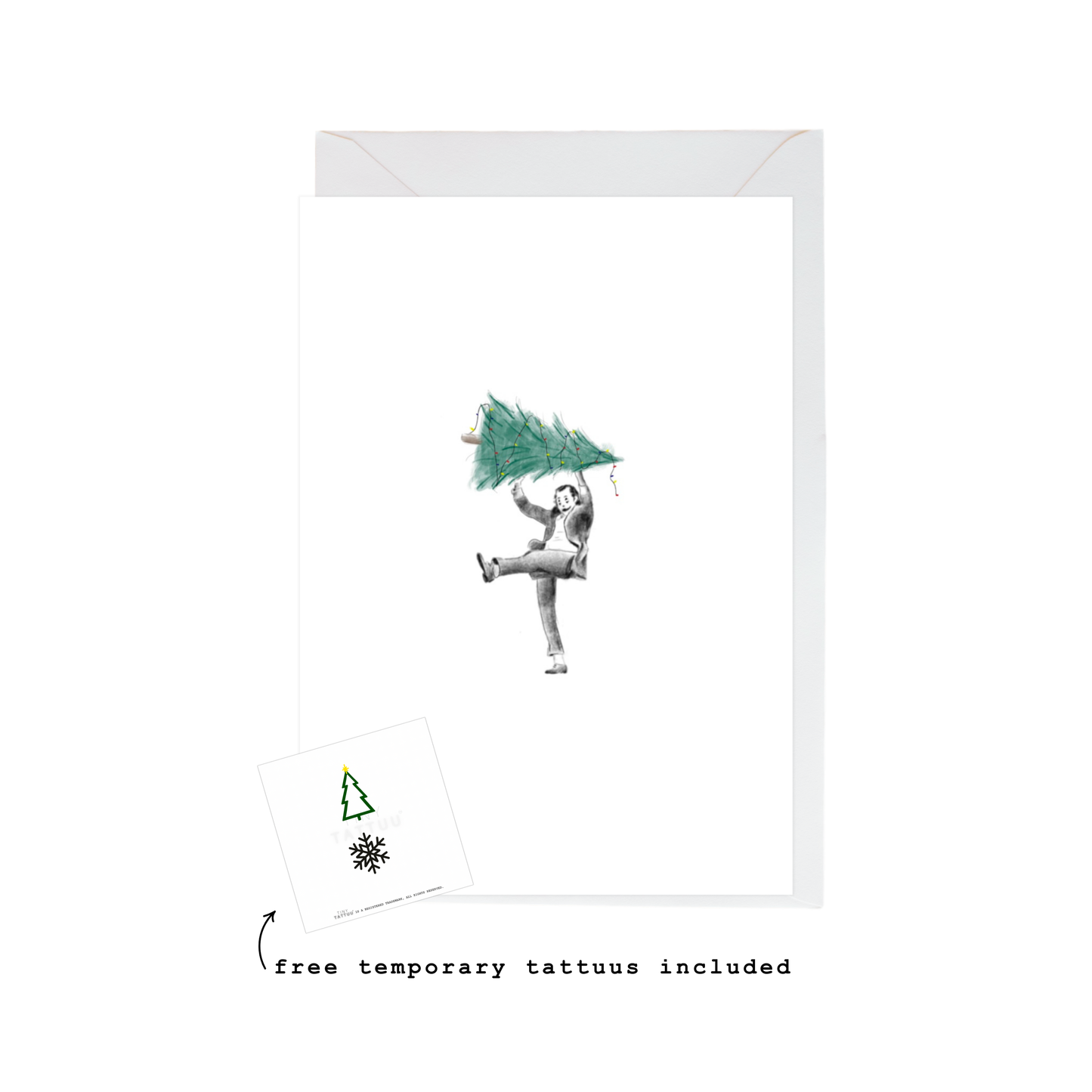 merry joker christmas card