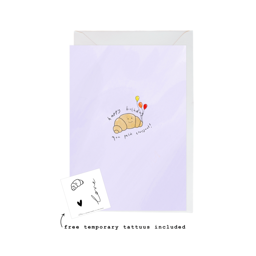 happy birthday mon petit croissant
