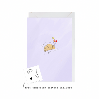 happy birthday mon petit croissant