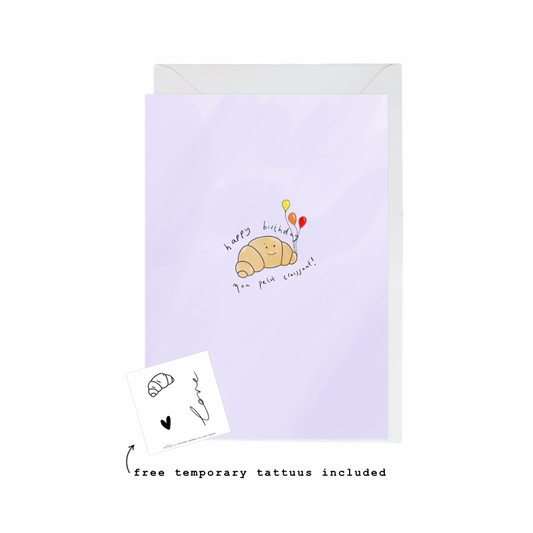 happy birthday mon petit croissant