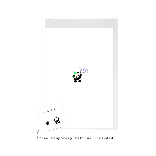 yay! panda card