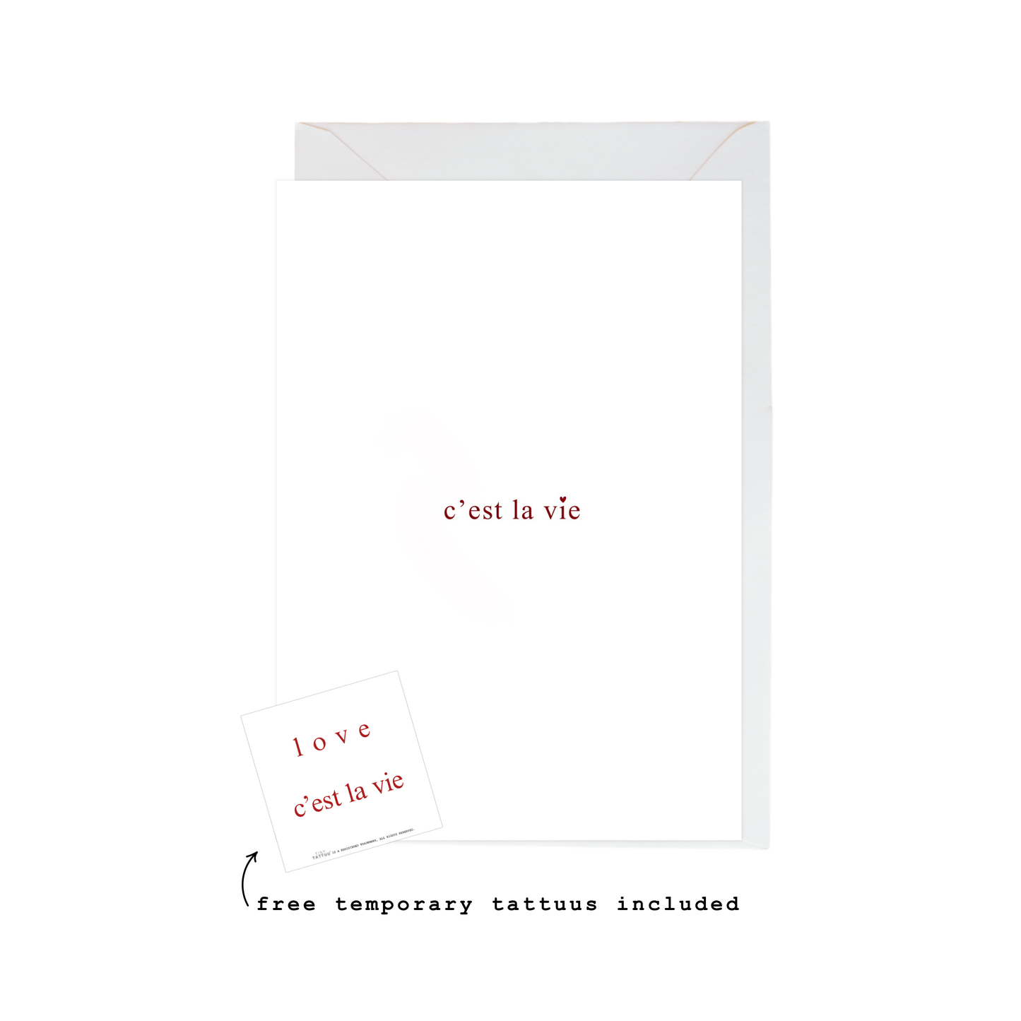 c'est la vie card